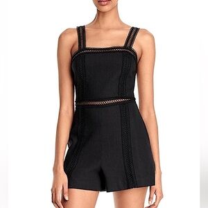 Alice and Olivia Black Romper Size 2